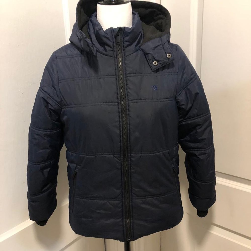 Calvin Klein Puffer Winter Jacket Youth Size M